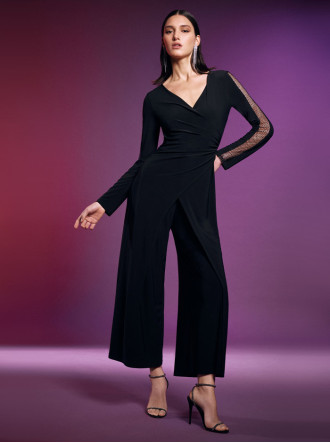 243722 Jumpsuit - Black (Joseph Ribkoff)